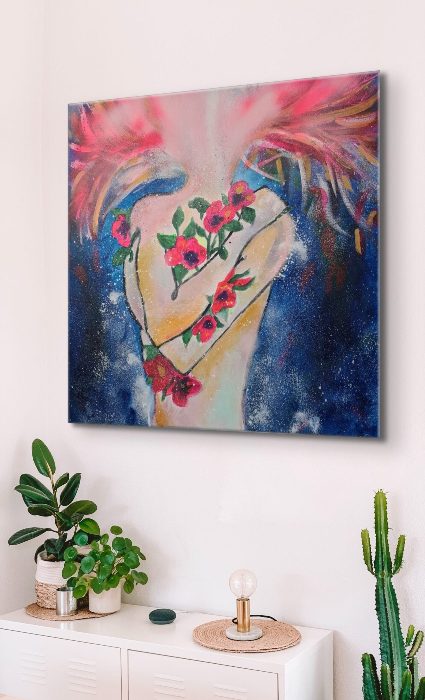 Abstract original painting on canvas